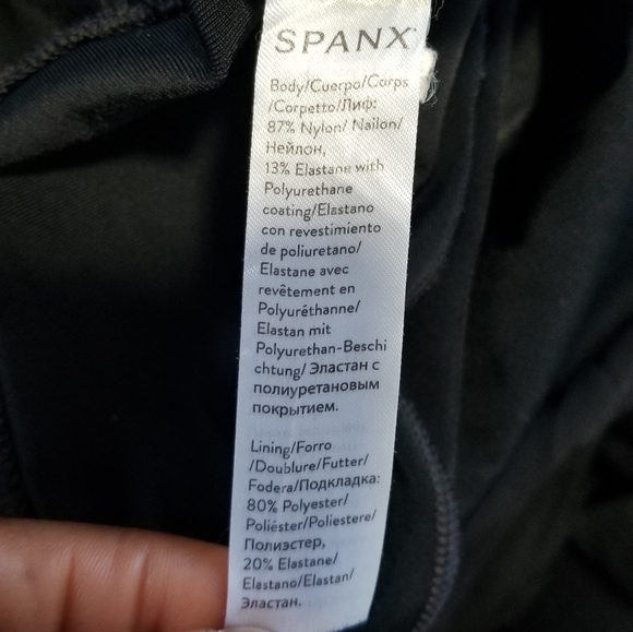 Spanx Faux Leather Leggings Black Size Medium - Picture 9 of 12